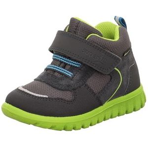 Superfit Jungen SPORT7 MINI Gore-Tex Sneaker, GRAU/HELLGRÜN 2010