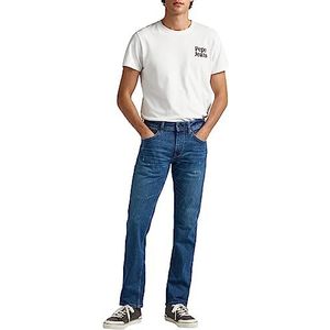 Pepe Jeans Cash Jeans voor heren, Blauw (Denim-xv0), 31W / 34L