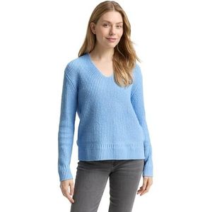 TOM TAILOR Damestrui, 34910 - Light Fjord Blue Melange, XL