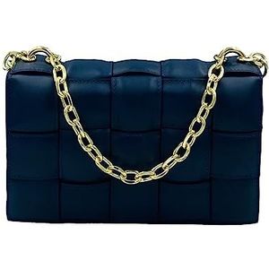 Salvadore Feretti Dames SF0600 Pochette Bag, marineblauw, navyblauw, Medium