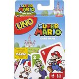 B01ARGC2VQ - Mattel Games DRD00 - UNO Super Mario kaartspel, geschikt voor 2 - 10 spelers, kaartspellen en kinderspellen vanaf 7 jaar