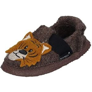 Nanga Roar Tiger Kinderpantoffels, uniseks, bruin, 26 EU