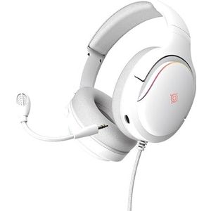 NOVA GAMING Borealis – bekabelde gaming-headset met afneembare microfoon – RGB-lichtspelletjes – lichte en comfortabele gaming-accessoires – compatibel met meerdere platforms (pc, PS4-5 en Switch) –