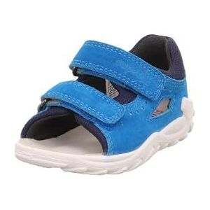 Superfit Flow sandalen voor jongens, turquoise blauw 8400, 21 EU Weit