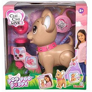 Simba 105893264 - Chi Chi Love Poo Poo Puppy, speelgoedhondje, vanaf 3 jaar