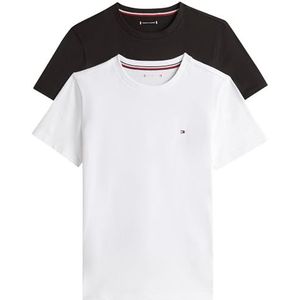 Tommy Hilfiger Underwear Onderhemd  zwart / wit