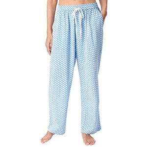CCDK Copenhagen Women's Katrina Pants Pajama Bottom, Powder Blue AOP, L