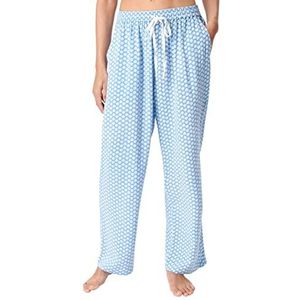 CCDK Copenhagen Katrina Pants Pajama Bottom, Powder Blue AOP, XXL