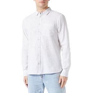 Blend Heren Shirt Hemd, 120804 / Cloud Cream, M, 120804/Cloud Cream, M