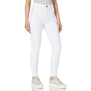 Noisy May NOS DE Nmcallie Hw Skinny Bw Bg Noos Jeans voor dames, wit (bright white), 30