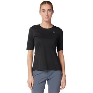 Fox Racing Dames Koszulka ROWEROWA Fox Lady Flexair Ascent BLK S T-shirt, zwart, S