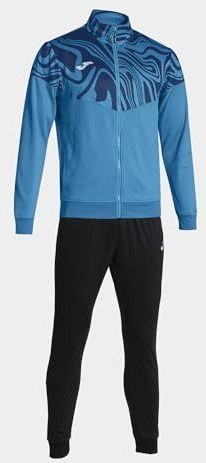 Joma - Trainingspak - Zwart - Fleece - Met Rits en Zakken