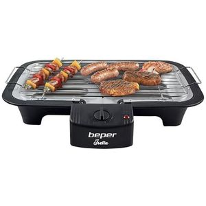 Beper BT.410- elektrische barbecue - grill- rookvrij koken -2000 watt