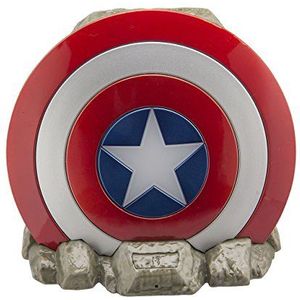 ekids Vi-B72CA Marvel Captain America schild Bluetooth draadloze luidspreker draagbaar rood/wit