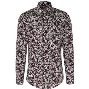 Seidensticker - Chemise - Violet - 100% Katoen