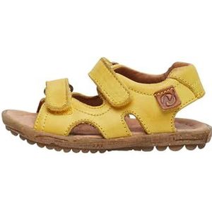 Naturino Unisex Baby Sky Open Toe Sandalen Kind, Geel