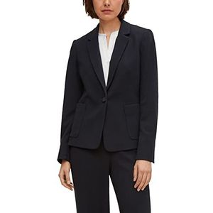 comma Damesblazer met lange mouwen, 9999 Black, 42