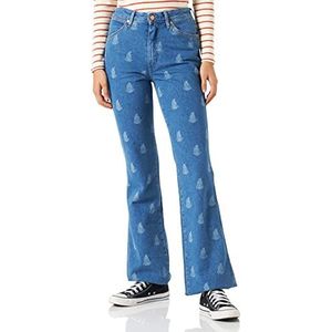 Wrangler Dames Westward Jeans, Paisley, W40/L32