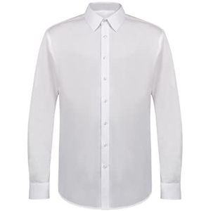 ACESELLO Modieus businesshemd voor heren 31923990-AC02, wit, 37, wit, 37