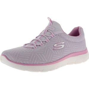 Skechers Summits Sneakers voor dames, Lavender Mesh Trim, 45 EU