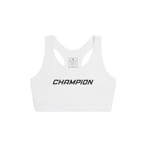 Champion Athletic Club W - Light Support Script Logo sportbeha, wit, XL dames SS24, Wit, XL