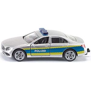 siku 1504, Police Patrol Car, Metal/Plastic, Silver, Opening Doors, Towbar