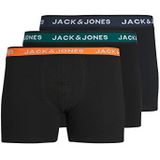 Jack & Jones Boxershorts voor heren, Uitbundigheid/Pack: Navy Blazer - Deep Teal, S