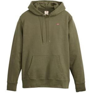 Levi's Heren sweatshirt hoodie hoodie hoodie, Moss Olive, XS