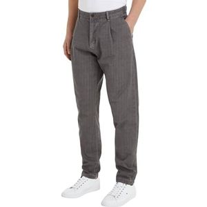 Tommy Hilfiger - Stretchbroek - Blauw - Biologisch Katoen