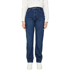 ESPRIT Jeans met rechte pijpen, Blue Dark Washed., 27W