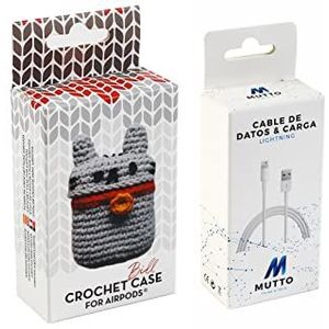 Set Airpods Crochet Bill + USB-datakabel