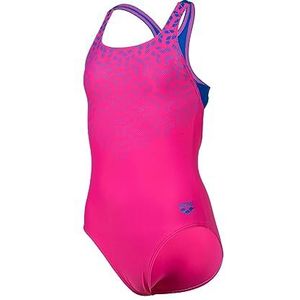 arena Girl's Kikko V Swimsuit Swim Pro Back Badpak, Freak, koningsroze, 14-15 jaar, Freak Royal Rose, 14-15 ans