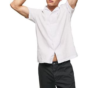 Pepe Jeans Heren LASTINGHAM Shirt, wit, XL, Kleur: wit, XL