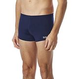 TYR - Herenbadpak - Blauw - Solid Square Leg - Durafast Elite 300