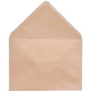 Parelglanseffect C6 envelop – Bisque (5 stuks)
