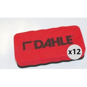 Dahle Whiteboard gum (magnetische wisser voor stomerij op veel oppervlakken) Rood Multipack van 12