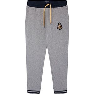 Hackett London Heritage Tipped Jgr vrijetijdsbroek voor heren, Grijs (Grijs Marl), L