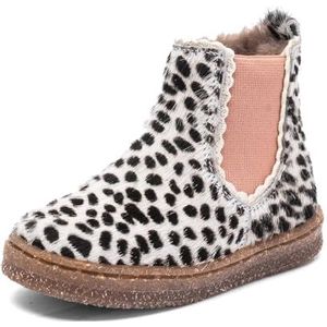 Bisgaard Siggi Lamb Sneakers voor kinderen, stippen bont, 22 EU