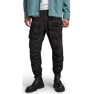 G-Star Raw CARGO PANTS heren 3D Straight Tapered Cargo , Zwart (Dk Black Gd D385-b564) , 30W / 32L