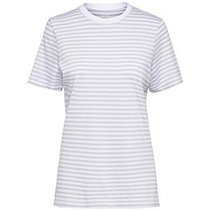 SELECTED FEMME Dames Sfmy Perfect Ss Tee-Box Cut-STRI Color T-Shirt