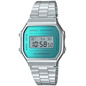 Casio Horloge A168WEM-2EF, Grijs, één maat