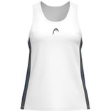 HEAD - Club 25 Tech - Tanktop - Royal White - Ademend Materiaal
