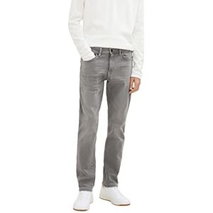 TOM TAILOR Uomini Josh Regular Slim Jeans 1034117, 10218 - Used Light Stone Grey Denim, 31W / 32L