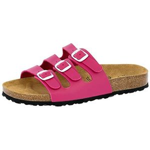 Lico BIOLINE Dames Instapschoenen, Felroze, 38 EU