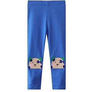 CM-Kid Legging casual femminile jurk broek meisjes baby's, Blauw, 4-5 años