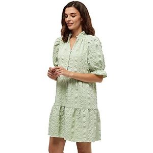 Minus Dames Bergitta korte jurk, matte mint, 6