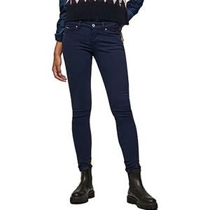 Pepe Jeans Soho Jeans Skinny Fit Mid Waist Denim voor dames, Blauw (Dulwich), 31W / 30L