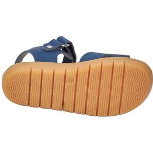 Swantje Platte sandalen voor meisjes, Nabuck Jeans, 29 EU