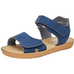 Swantje Platte sandalen voor meisjes, Nabuck Jeans, 32 EU