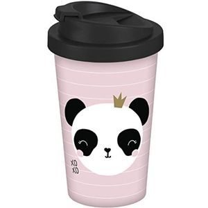Coffee to go beker Panda XOXO 400ml